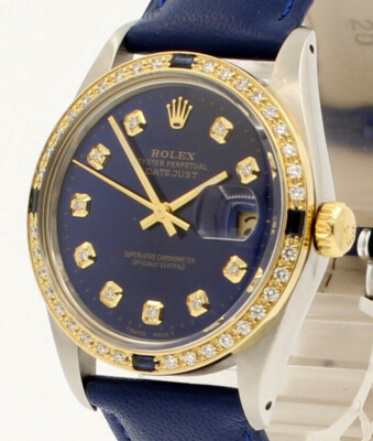 oyster perpetual datejust blue dial